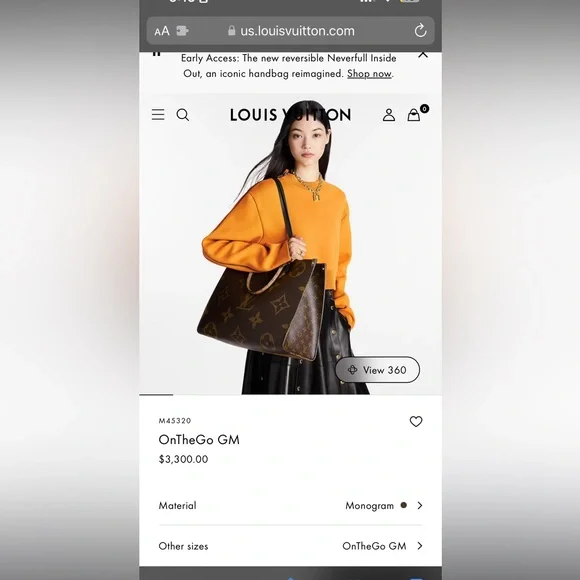 Louis Vuitton OnTheGo GM Bag - Picture 15 of 16